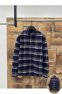 クロムハーツブランドコピー フリース裏地付きチェック柄シャツジャケット