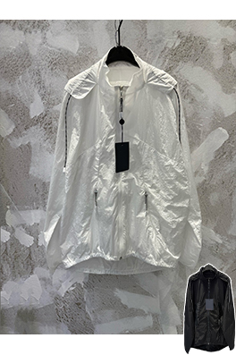 ルイヴィトンブランドコピー パッチワークモノグラム柄のフード付きジャケット