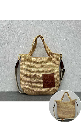 ロエベ Slit レディースファッション麦わらハンドバッグ