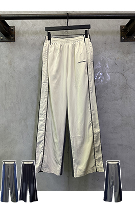 バレンシアガスーパーコピー Balenciaga カラーブロックの防風パンツ