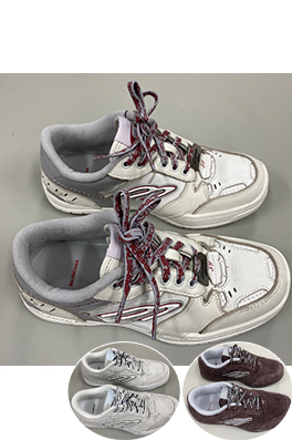 バレンシアガ Hamptons スエードのカップルスニーカー