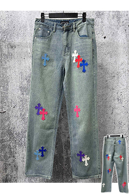 クロムハーツ 新モデルストレートレッグジーンズ