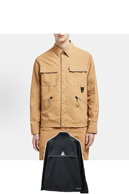 モンクレールスーパーコピー マルチポケットのワークウェアスタイルのラペルジャケット