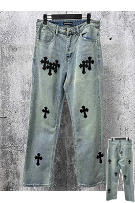 クロムハーツ 新モデルストレートレッグジーンズ