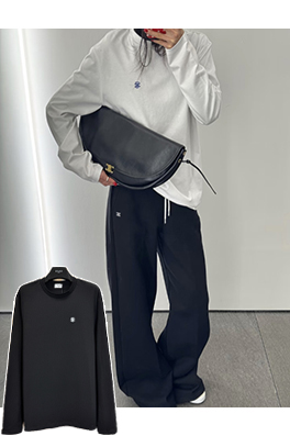 セリーヌスーパーコピー 刺繍入り長袖シャツ