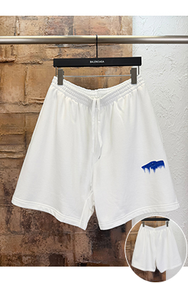 バレンシアガ Balenciaga Wet Brush プリント柄のショートパンツ