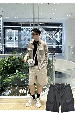 ディオールスーパーコピー サドルポケット付きショーツ