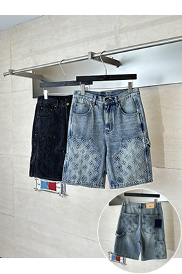 ルイヴィトンスーパーコピー LV 新作クラシックカーゴデニムショーツ