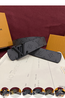 ルイヴィトン Dimension Monogram Midnight クラシックな両面ベルト