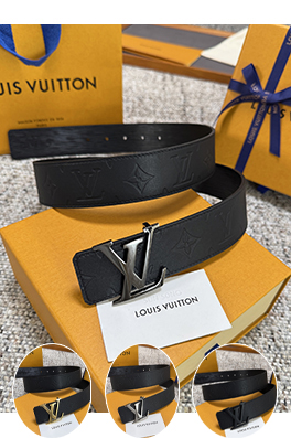 ルイヴィトン プレーンエンボスの水面波紋ベースシリーズベルト