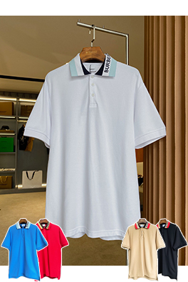 バーバリースーパーコピー BURBERRY クラシックなロゴ入りピケメッシュコットン半袖ポロシャツ