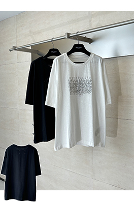 マルタンマルジェラスーパーコピー Maison Margiela デジタルプリントのゆったりとした半袖Tシャツ