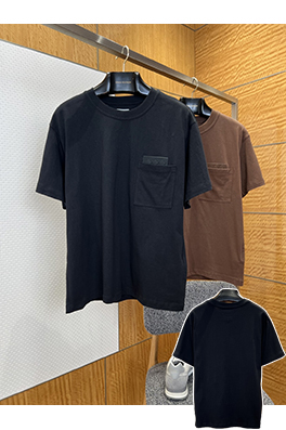 ボッテガヴェネタ ポケット付きクルーネック半袖Tシャツ