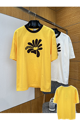 バーバリーコピー BURBERRY デイジーの文字刺繍りクルーネック半袖Tシャツ