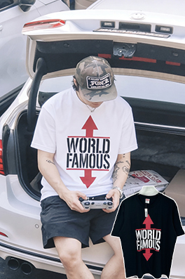 シュプリーム Supreme 26SS WORLD FAMOUS TEE アロー クラシック レター 半袖Tシャツ