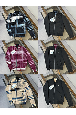 バーバリー BURBERRY 両面リバーシブルのカジュアルなベースボールジャケット