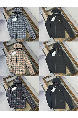 バーバリースーパーコピー BURBERRY 両面リバーシブルのカジュアルなフード付きジャケット