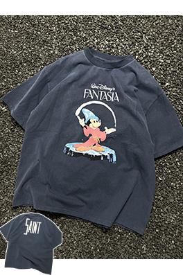 セントマイケル Saint Michael 限定ミッキーマウスコラボレーション半袖Tシャツ