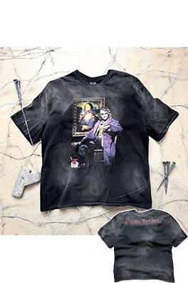 セントマイケル ピエロアーティストとのコラボレーションによる限定半袖Tシャツ