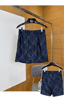 バーバリー クラシックのチェック柄カジュアルアスレチックショーツ