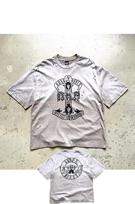 セントマイケル ガンズアンドローゼズコラボレーション半袖Tシャツ