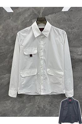 グッチブランドコピー クラシックなワークウェア風マルチポケットシャツ