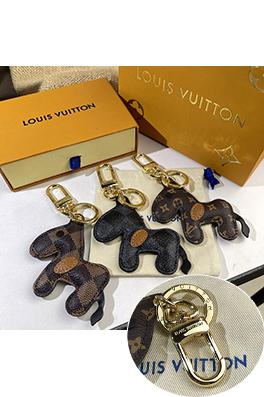 ルイヴィトン 馬の形をした革製キーホルダー