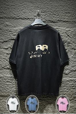 バレンシアガコピー BALENCIAGA Oversize スタイリッシュな半袖Tシャツ