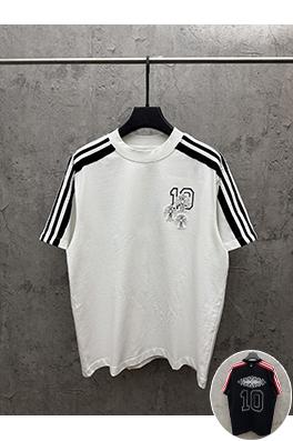 クロムハーツ アップリケクロスステッチスリーブ半袖Tシャツ