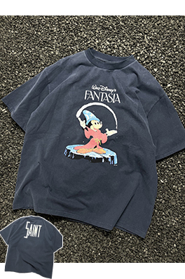 セントマイケル Saint Michael 限定ミッキーマウスコラボレーション半袖Tシャツ