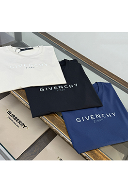 ジバンシィコピー Givenchy ニュークラシックプリントロゴレターロゴ半袖Tシャツ