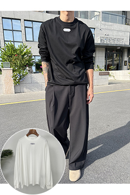 ディオールコピー Christian Dior Couture レターラベル付き純綿長袖カジュアルユニセックスカップルベースレイヤーシャツ