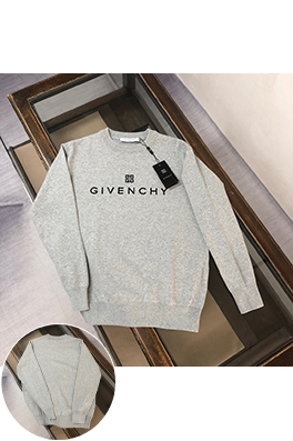 ジバンシィスーパーコピー Givenchy シリコンプリントの文字ロゴ入りカジュアルニットセーター