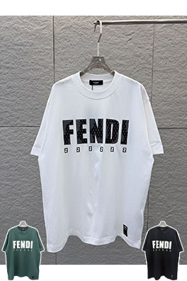 フェンディ FENDI 3Dエポキシ樹脂製半袖Tシャツ