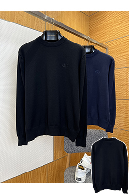 グッチ ダブルG刺繍入りクルーネックニットセーター