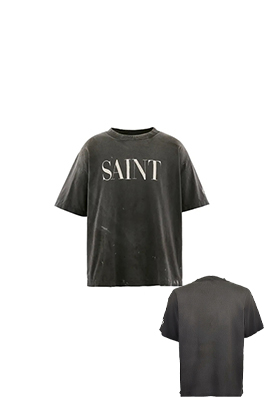 セントマイケル 胸に「SAINT」のロゴが入った半袖Tシャツ