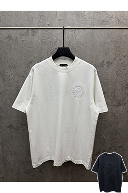 クロムハーツコピー 刺繍入りUV変色半袖Tシャツ