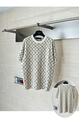 ルイヴィトン Monogram モノグラムプリント総柄ニット半袖Tシャツ
