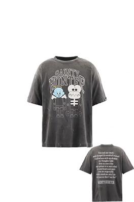 セントマイケル Saint Michael 天使と悪魔のロボットダブルドール半袖Tシャツ