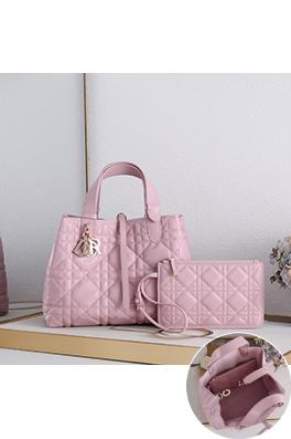 ディオールスーパーコピー Toujours レディース大きなダイヤモンド柄のトートバッグ