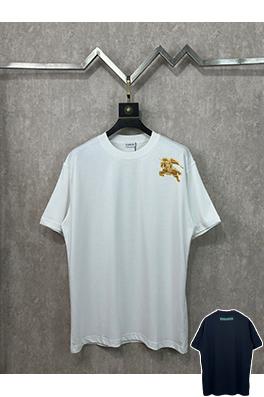 バーバリースーパーコピー クラシックな乗馬ライダーのロゴ入り半袖Tシャツ