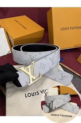ルイヴィトンブランドコピー LV Initiales Monogram ファッションリバーシブル両面ベルト