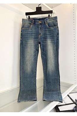 グッチコピー 春夏コレクション薄クラシックなスリムフィットメンズストレートレッグジーンズ