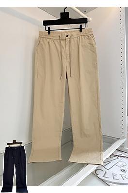 モンクレールスーパーコピー 春夏コレクション細身 ゴムウエストストレートレッグカジュアルパンツ
