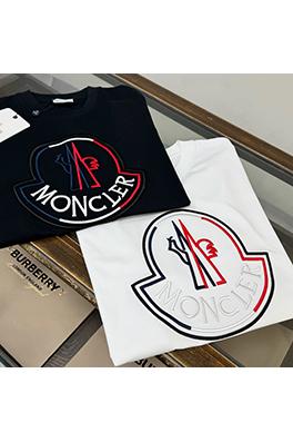 モンクレールコピー 夏の新作 クルーネック半袖Tシャツ