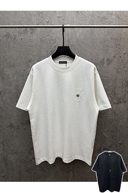 クロムハーツ 新作早春スタイル バーンアウト半袖Tシャツ