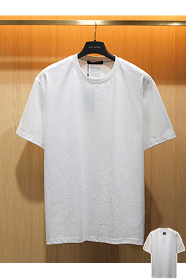 ルイヴィトン Monogram Gradient クラシックのフロッキー半袖Tシャツ