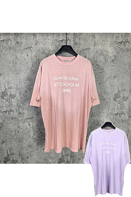 アクネストゥディオズスーパーコピー Acne Studios 1996 クラシックシリーズのダメージをした泥染め半袖Tシャツ