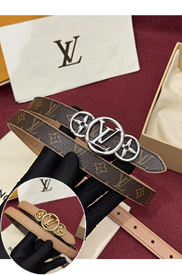 ルイヴィトン LV Flowergram 20mm レディースフラワーバックルデザインベルト   