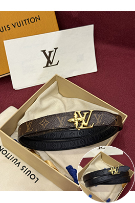 ルイヴィトン LV Flowergram 20mm レディースファッションモノグラムキャンバスベルト